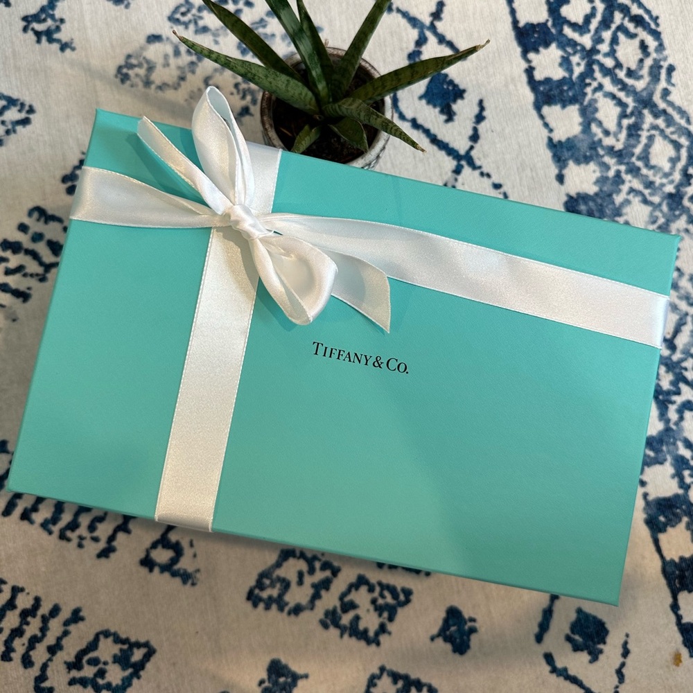 Tiffany box and bow - Sturdy and Clean